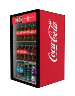 beverage air coca cola refrigerator