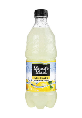 Lemon juice hot sale minute maid