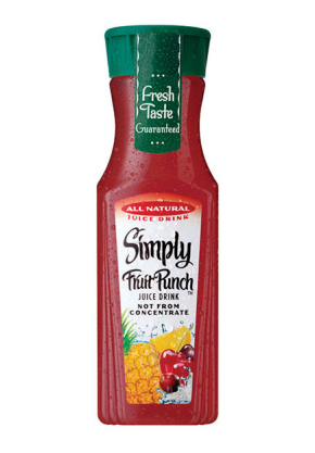 Simply fruit juice top
