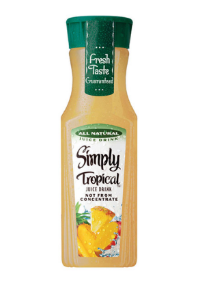 Tropical juice top