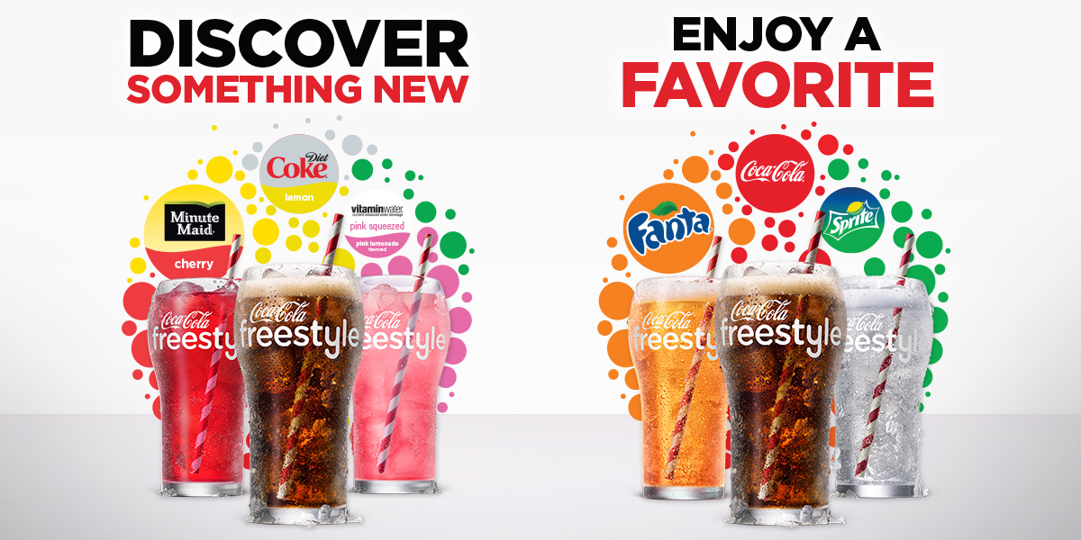 Coca-Cola Freestyle dispensers get new graphics update