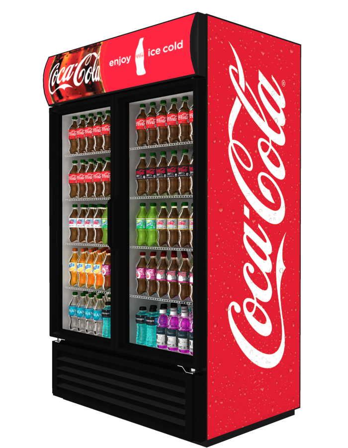 coca cola refrigerator